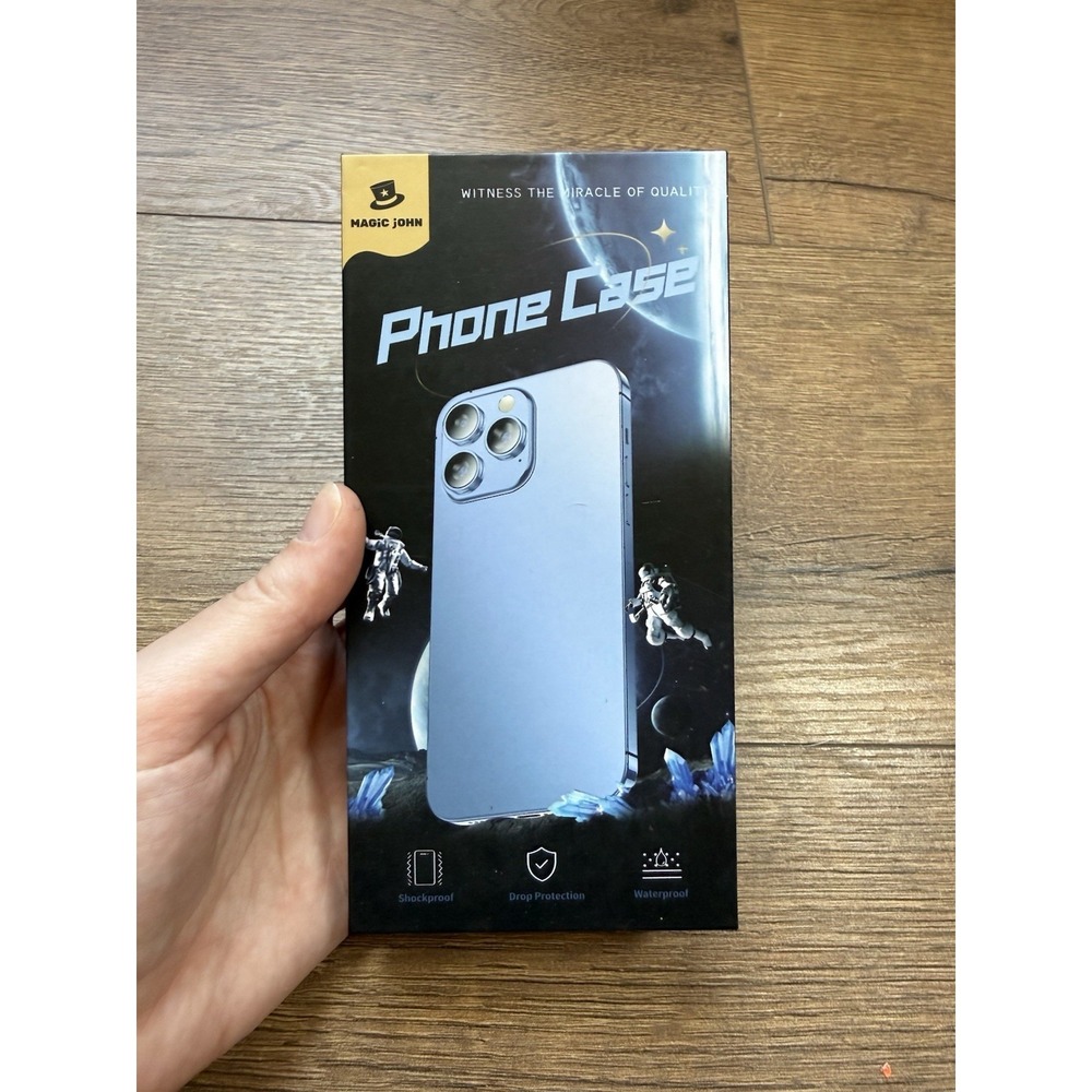 MAGIC JOHN for‎ iPhone 16 Plus Transparent Case